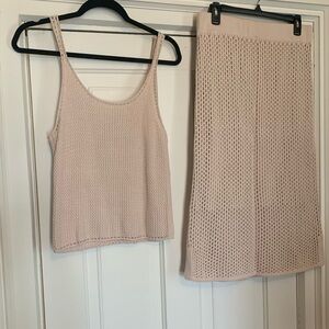 Nine West Knit Skirt Set